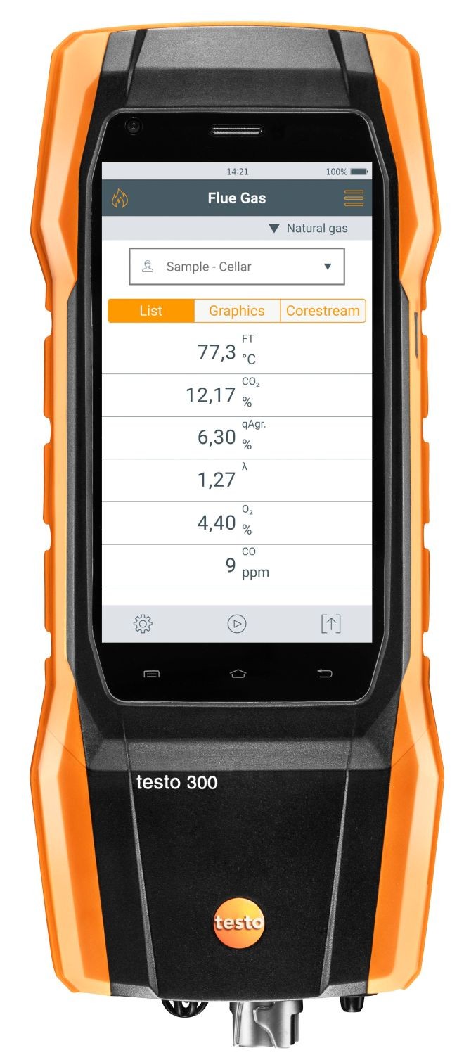 testo 300煙氣分析儀通用型基礎款TESTO300